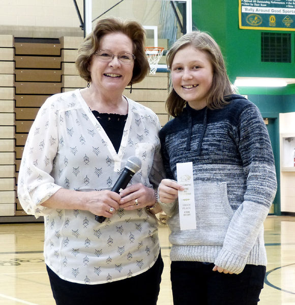 Junior Documentary, Individual - 3rd Place. Photo by Dawn Ballou, Pinedale Online.