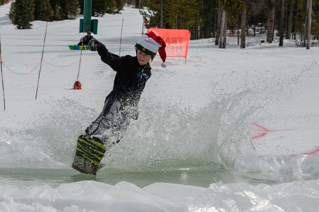 Pond Skimming. Photo by Arnold Brokling.