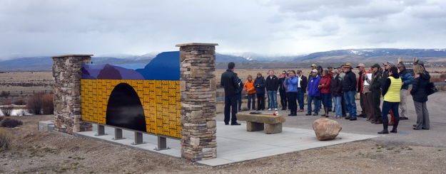 Ribbon cutting. Photo by Terry Allen, Pinedale Online!.