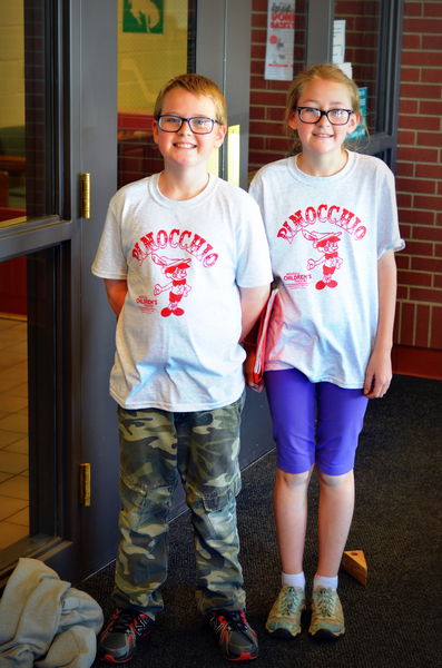 Brycen and Emmaline Verska. Photo by Terry Allen.