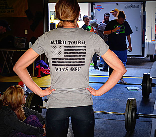 Hard Work Pays Off. Photo by Terry Allen.