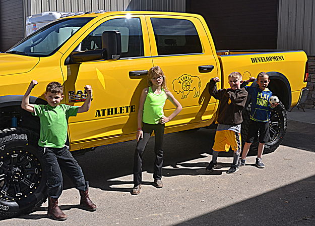 Junior Lifters. Photo by Terry Allen.