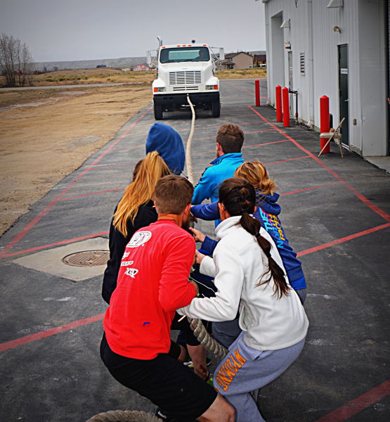 Truck Pull. Photo by Terry Allen.