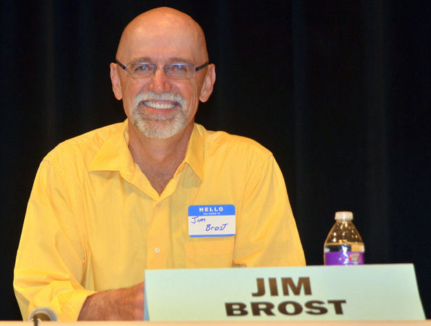 Jim Brost. Photo by Terry Allen, Pinedale Online.