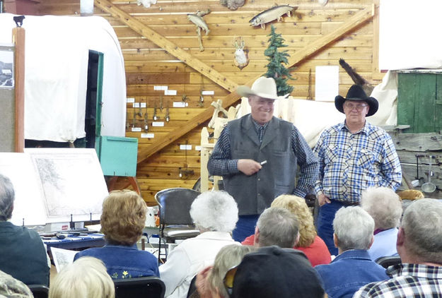 Joe and Mike Hickey. Photo by Dawn Ballou, Pinedale Online.