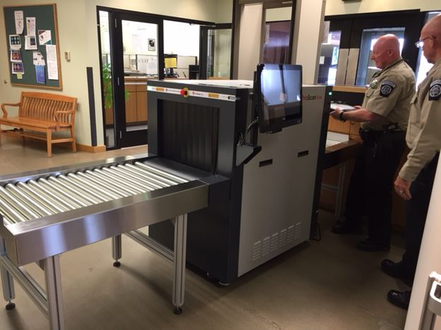 X-Ray Scanner. Photo by Sublette County Sheriffs Office.