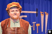 Geppetto in his Workshop. Photo by Terry Allen.