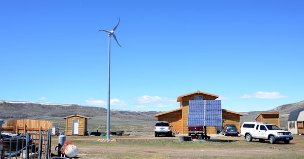 Solar and Wind. Photo by Terry Allen.