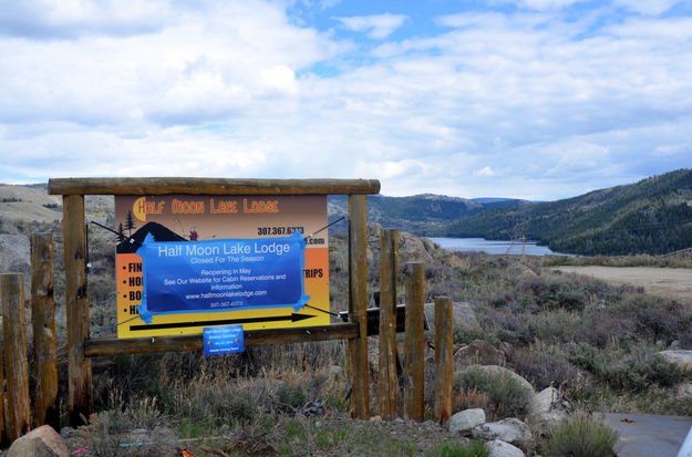 Half Moon Lake. Photo by Terry Allen, Pinedale Online!.