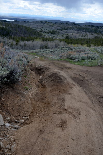 The Rutted Rocky Road1. Photo by Terry Allen, Pinedale Online!.