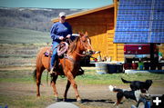 Sylvee on Bunny. Photo by Terry Allen.