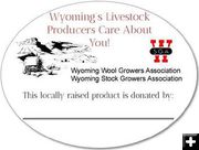 We Care. Photo by Wyoming Stock Growers Association.