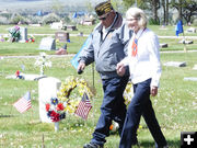 Jim and Margaret. Photo by Dawn Ballou, Pinedale Online.