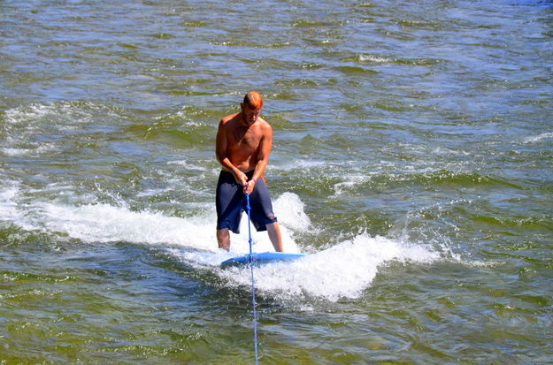 Surfing. Photo by Terry Allen.