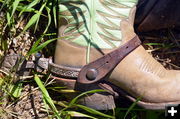 A Cowgirl at Rest. Photo by Terry Allen.