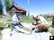 Screening. Photo by Dawn Ballou, Pinedale Online.