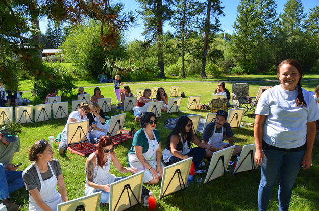 Art in the Park. Photo by Terry Allen.