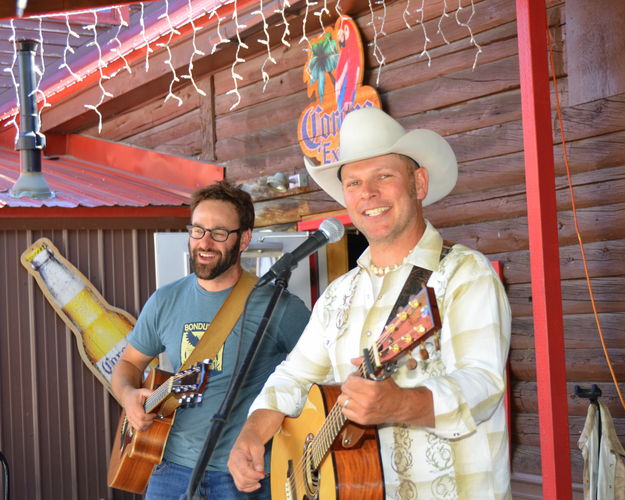 Brian and Jared. Photo by Terry Allen.