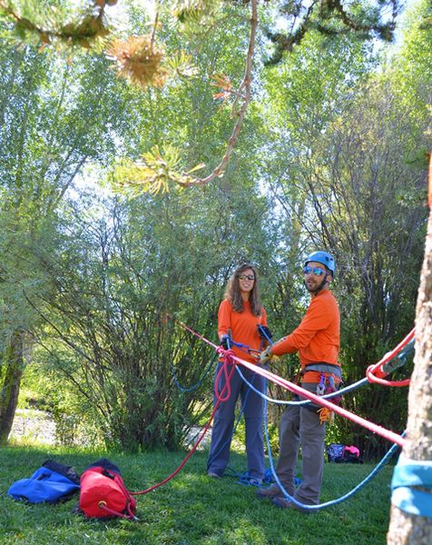 Tip Top Rescue Practice. Photo by Terry Allen.