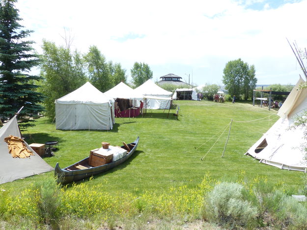 AMM Encampment. Photo by Dawn Ballou, Pinedale Online.