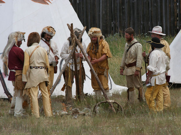 Trapper Camp. Photo by Clint Gilchrist, Pinedale Online.