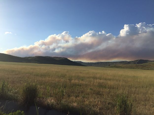 In Bondurant. Photo by Dave Bell, Pinedale Online.