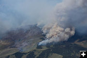 View from the air. Photo by Photo by Rita Donham, Wyoming Aero Photo..