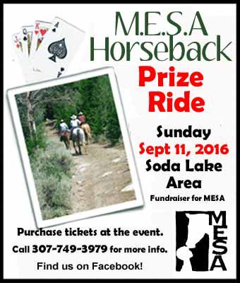 Prize Ride Sept 11. Photo by Pinedale Online.
