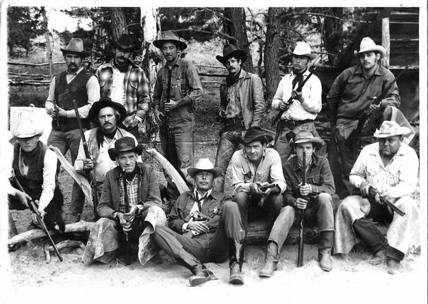 Cast of Legend of Earl Durand. Photo by Bing Family Collection.