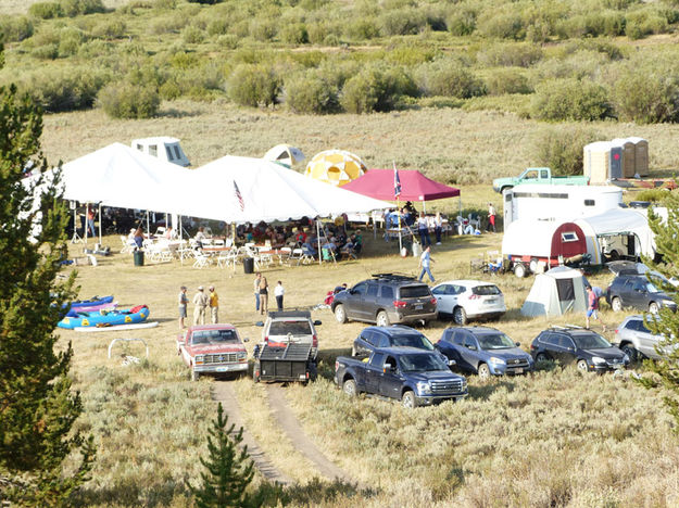 Camp. Photo by Dawn Ballou, Pinedale Online.