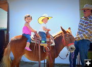 Cora, Jubal Lee and Merry Legs. Photo by Terry Allen.