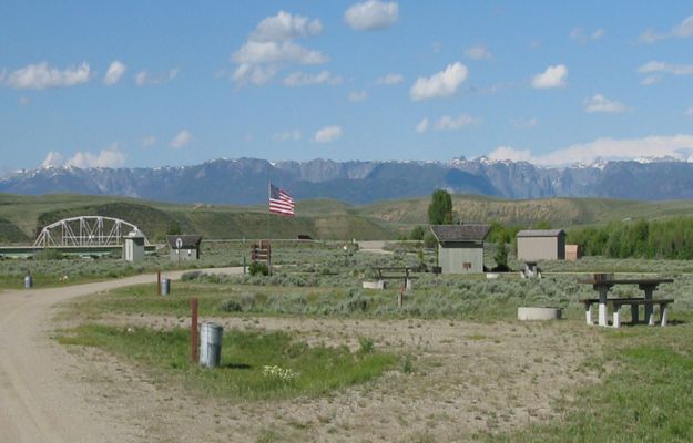 Warren Bridge Campground. Photo by Bureau of Land Management.