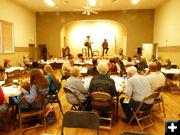 Hardhats & Stetsons. Photo by Dawn Ballou,, Pinedale Online.