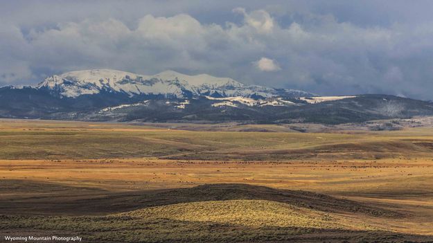 Winter arrives on Triple Peak. Photo by Dave Bell.