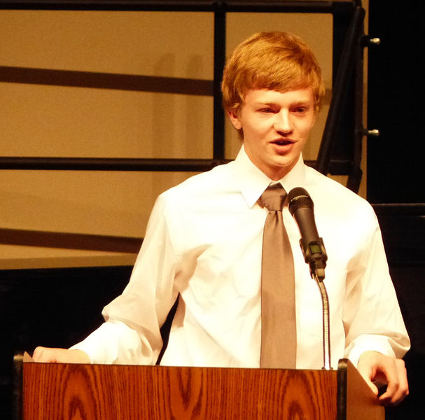Brayden Ahlstrom - Boys State. Photo by Dawn Ballou, Pinedale Online.
