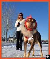 Maike Tan and Baloo. Photo by Terry Allen.