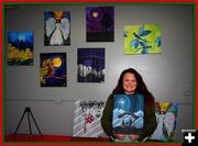 Mae at Pinedale Art and Crafts. Photo by Terry Allen.