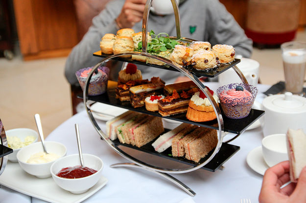 English Tea Parties today. Photo by White Pine Resort.