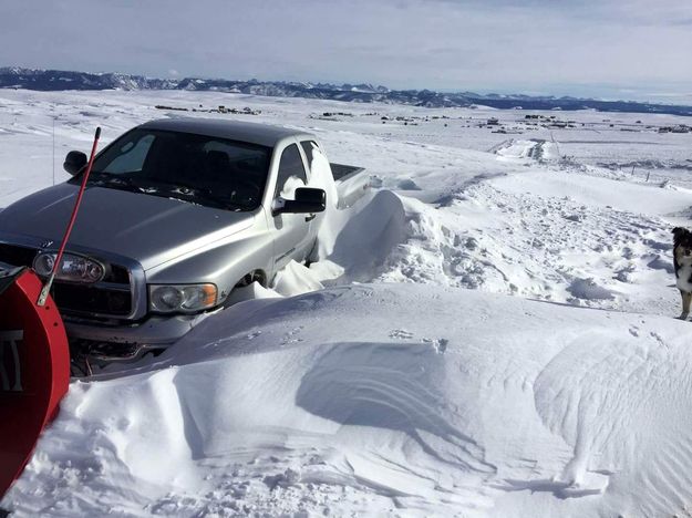 Kurt Covert's Plow Truck. Photo by Kurt Covert.