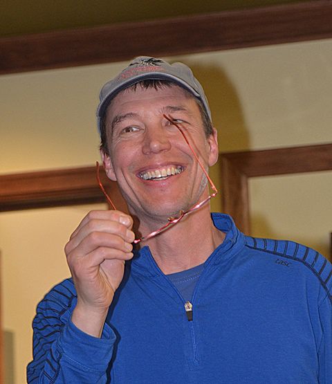 Musher Dave Torgerson. Photo by Terry Allen.