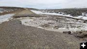 County Road 49 Washout. Photo by Sweetwater County Sheriff's Office.