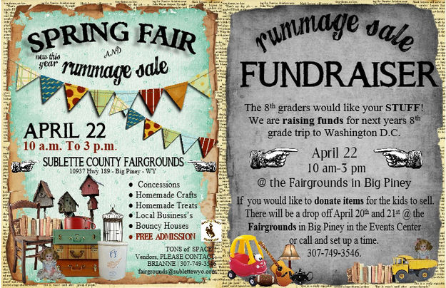 Spring Fair & Rummage Sale. Photo by .