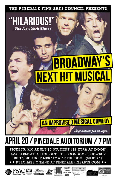 Broadways Next Hit. Photo by Pinedale Fine Arts Council.