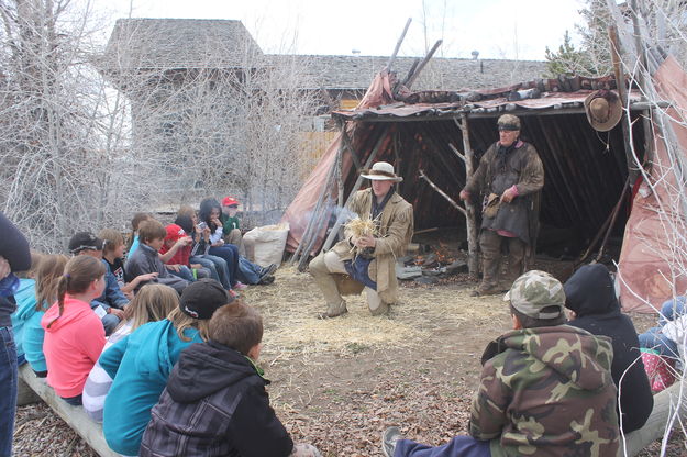 Living History Days in May. Photo by Pinedale Online.