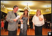 Ward, Sue and Event Organizer Becky. Photo by Terry Allen.