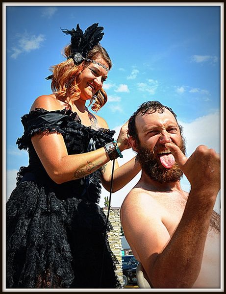 Patrick and Caitlin. Photo by Terry Allen.