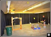 Hoop Shooting Robot. Photo by Terry Allen.