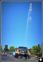 Fire Department and Darren Hull. Photo by Terry Allen.