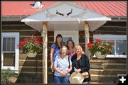 Sue, Terry, Julie, Dorothy. Photo by Terry Allen.