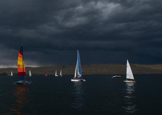 Storm rolling in. Photo by Rita Donham.